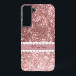 My Name on Rose Gold Samsung Galaxy Case<br><div class="desc">In today's world, smartphones have become an essential part of our lives, and we all want to keep them safe and secure. One of the best ways to do this is by using a phone case that not only offers protection but also adds to the style quotient of our phone....</div>