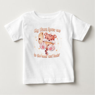 My Nana Loves Me to the Moon and Back Baby T-Shirt