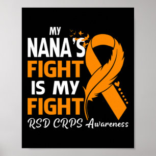 My Nana's Fight Is My Fight Rsd Crps Awareness Fea Poster