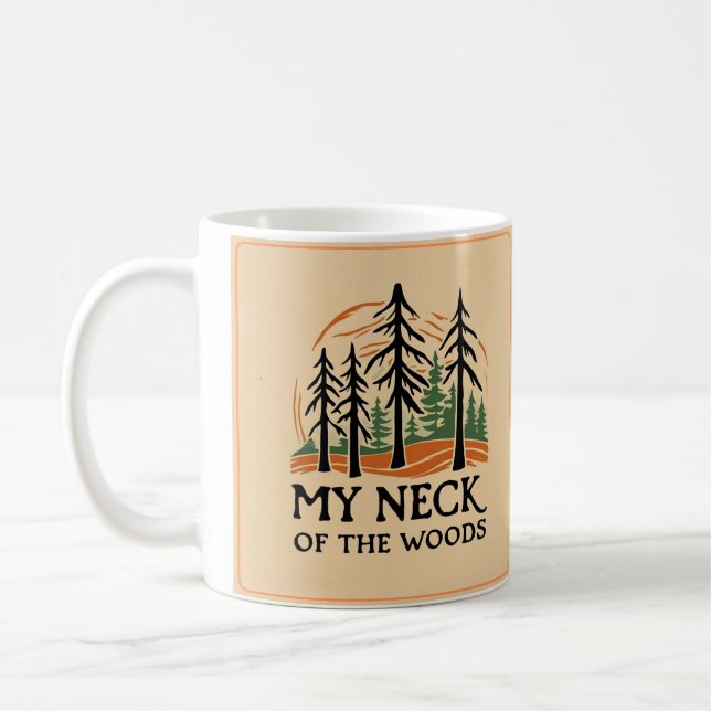 My Neck of the Woods Basic Mug (11oz) (Left)