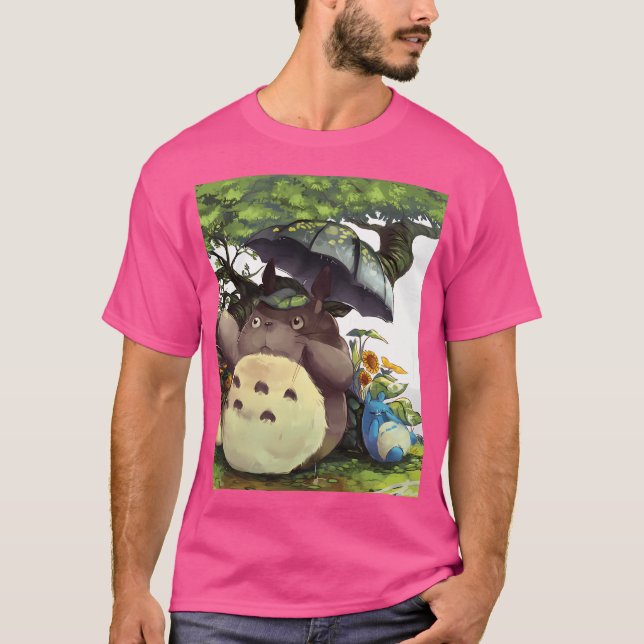 My Neighbour Totoro Fanart T-Shirt (Front)