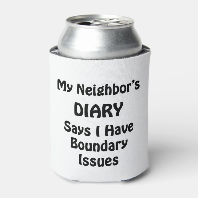 My Neighbour's Diary Can Cooler (Can Front)