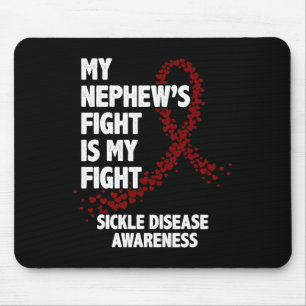 My Nephew's Fight Is My Fight - Sickle Cell Awaren Mouse Mat