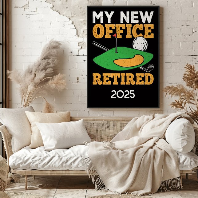 My New Office: Retired 202x Poster (Creator Uploaded)