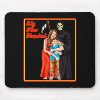 My New Stepdad Ironic Shirts - Funny Ironic Meme Mouse Mat