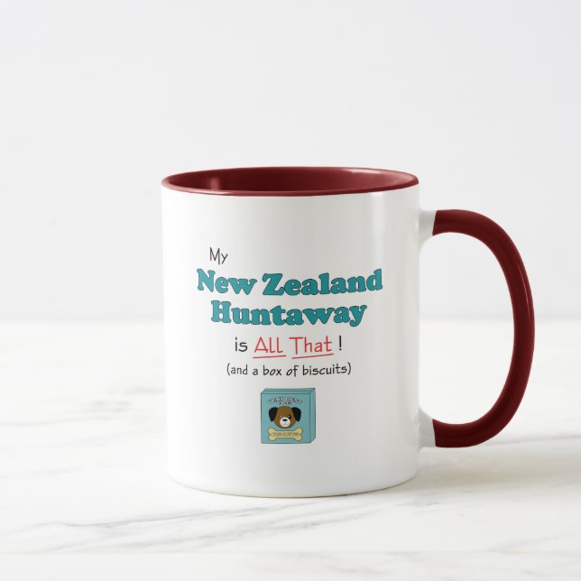 My New Zealand Huntaway is All That! Mug (Right)