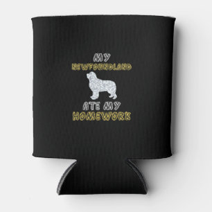 My newfoundland ate my homework   Funny Dog Quotes Can Cooler