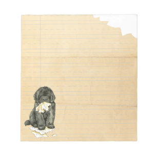 My Newfoundland Ate My Homework Notepad