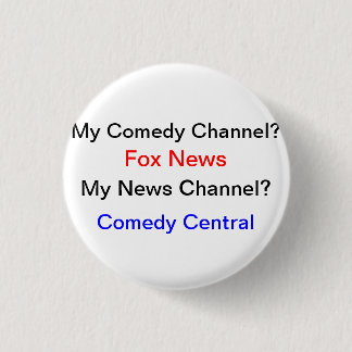 My News Source? 3 Cm Round Badge