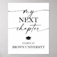 My Next Chapter Starts At Graduation Party