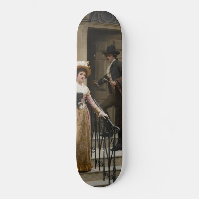 My Next-Door Neighbour (Flirting Couple) (Beauty) Skateboard (Front)