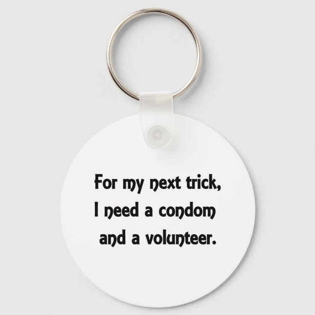 My next trick key ring (Front)
