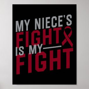 My Niece's Fight is My Fight Sickle Cell Anaemia A Poster