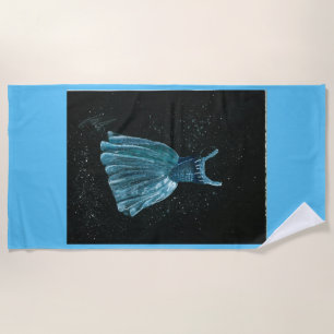 My Night at the Ballet Beach Towel