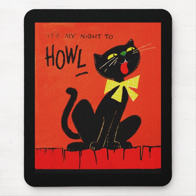 My Night to Howl Mouse Mat (Front)