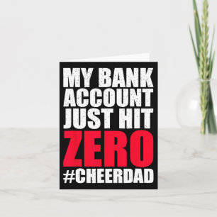 My Nk Account Just Hit Zero Cheer Dad Proud Cheer Card
