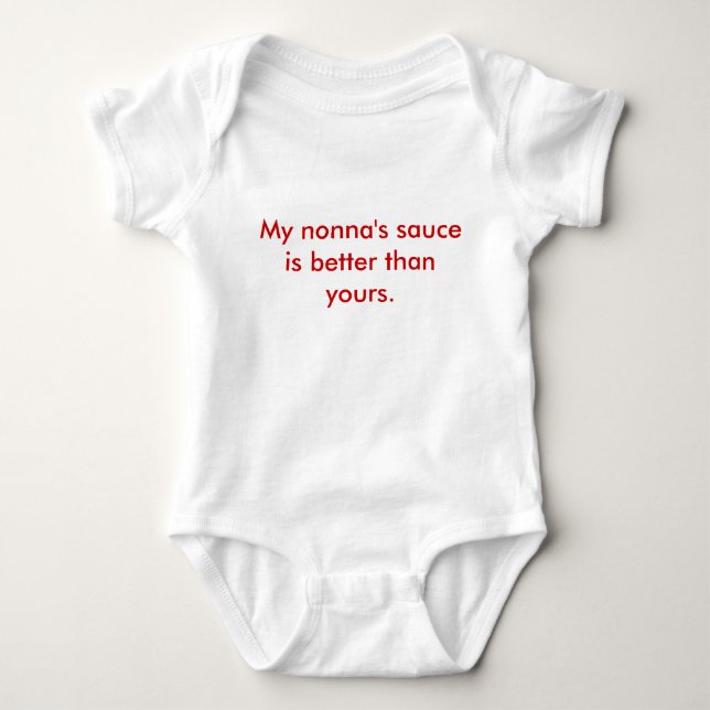 My Nonna's Sauce is Better Than Yours Creeper (Front)