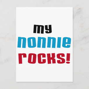 My Nonnie Rocks t-shirts and Gifts Postcard