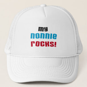 My Nonnie Rocks t-shirts and Gifts Trucker Hat
