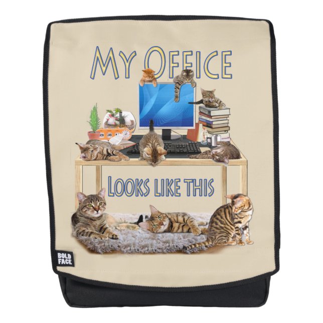 My Office looks like this Backpack (Front)