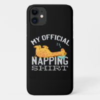 My official napping shirt - Lazy sleeping Giraffe