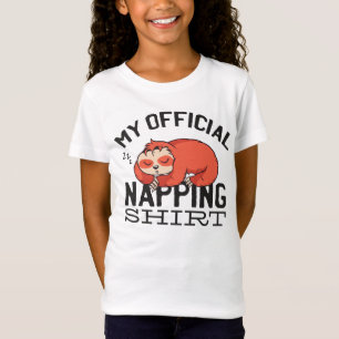 My official napping shirt - Lazy sleeping Sloth
