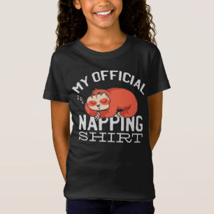 My official napping shirt - Lazy sleeping Sloth