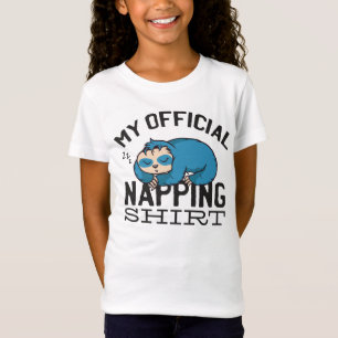 My official napping shirt - Lazy sleeping Sloth