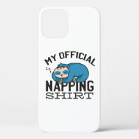 My official napping shirt - Lazy sleeping Sloth