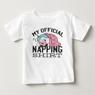My official napping shirt - Lazy sleeping Unicorn