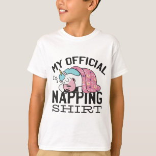 My official napping shirt - Lazy sleeping Unicorn