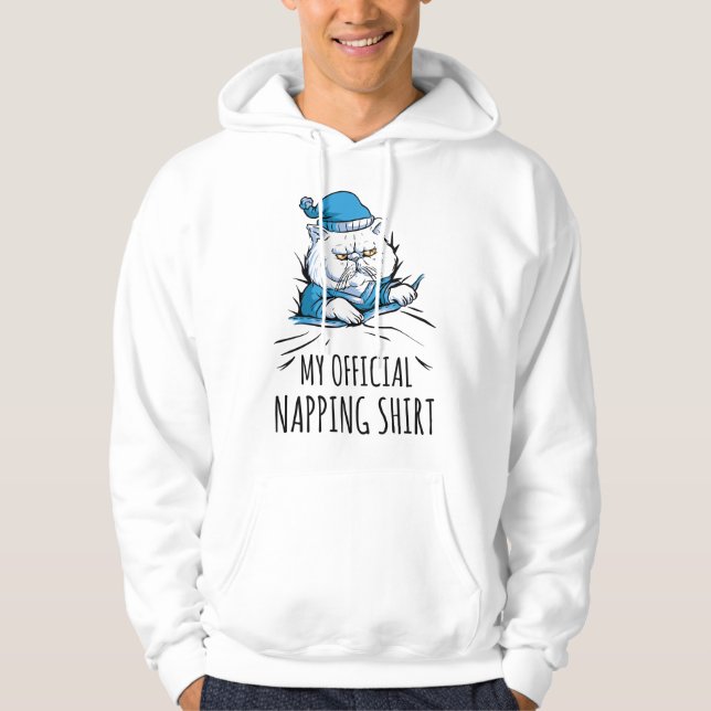 My official napping shirt with sleeping Dog (Front)