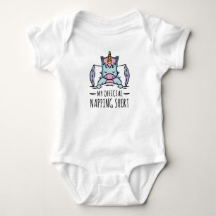 My official napping shirt with sleeping Unicorn