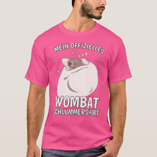 My Official Wombat Sleep Wombat T-Shirt