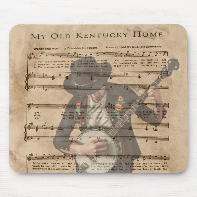 MY OLD KENTUCKY HOME MOUSE MAT (Front)