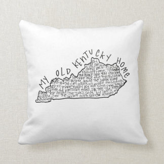 My Old Kentucky Home pillow