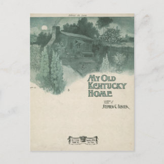 My Old Kentucky Home Postcard