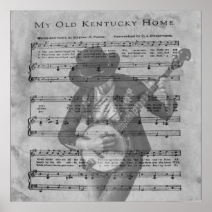 MY OLD KENTUCKY HOME* POSTER
