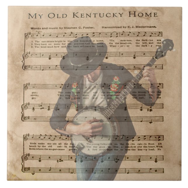 MY OLD KENTUCKY HOME TILE (Front)