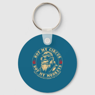 My On Not Circus Not Monkeys Gorilla Key Ring