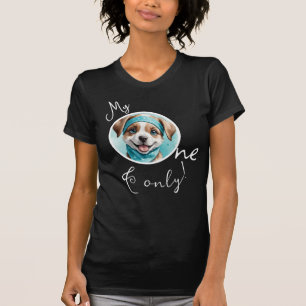 My One & Only Minimalist Photo Script Black T-Shirt