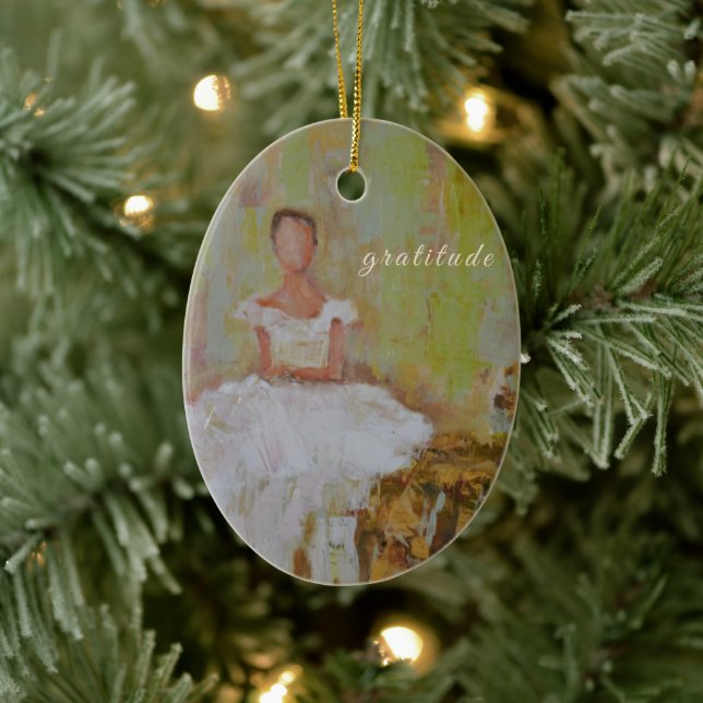 My one word ceramic tree decoration (Tree)