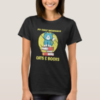 My Only Weakness Cats & Books Cat  Kitten Bookworm