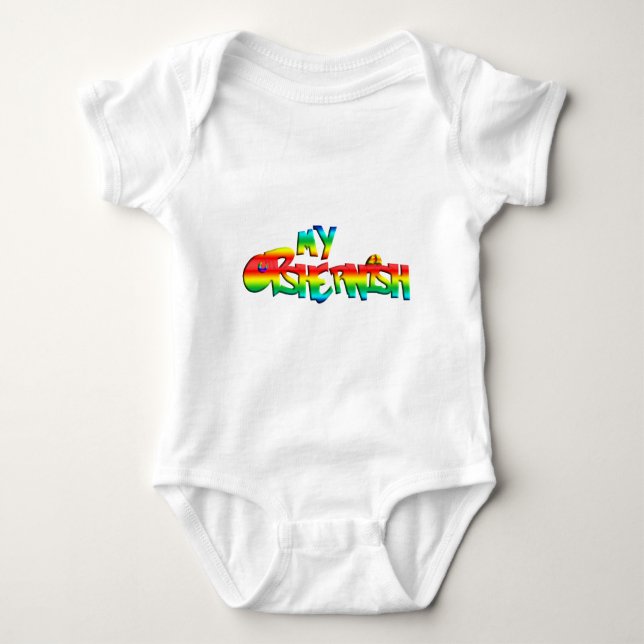 My Opshernish Baby Bodysuit (Front)
