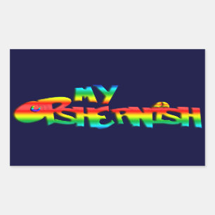 My Opshernish Rectangular Sticker