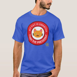 My Orange Cat Is Smarter Than The President T-Shirt