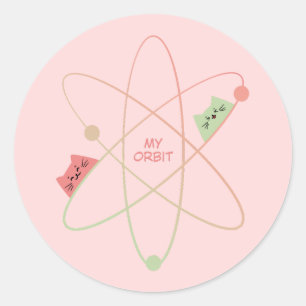 My Orbit Cute Sticker