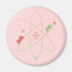 My Orbit(s) Cute Magnet