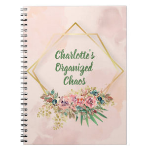 My Organised Chaos Personalised Notebook