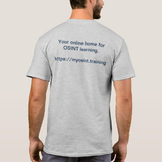 My OSINT Training Men's T-Shirt